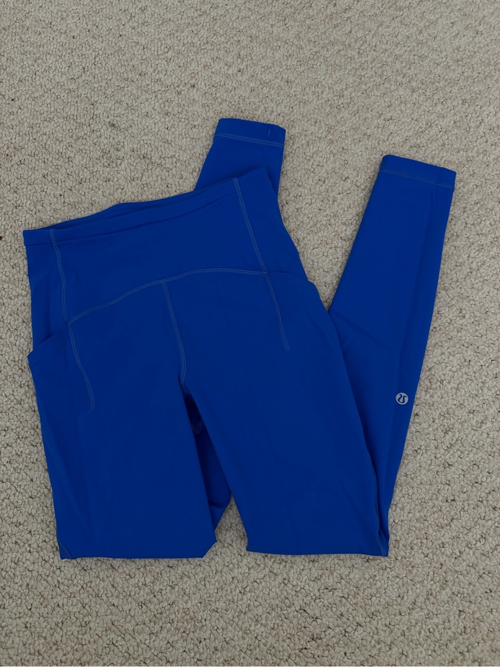 lululemon athletica royal blue leggings